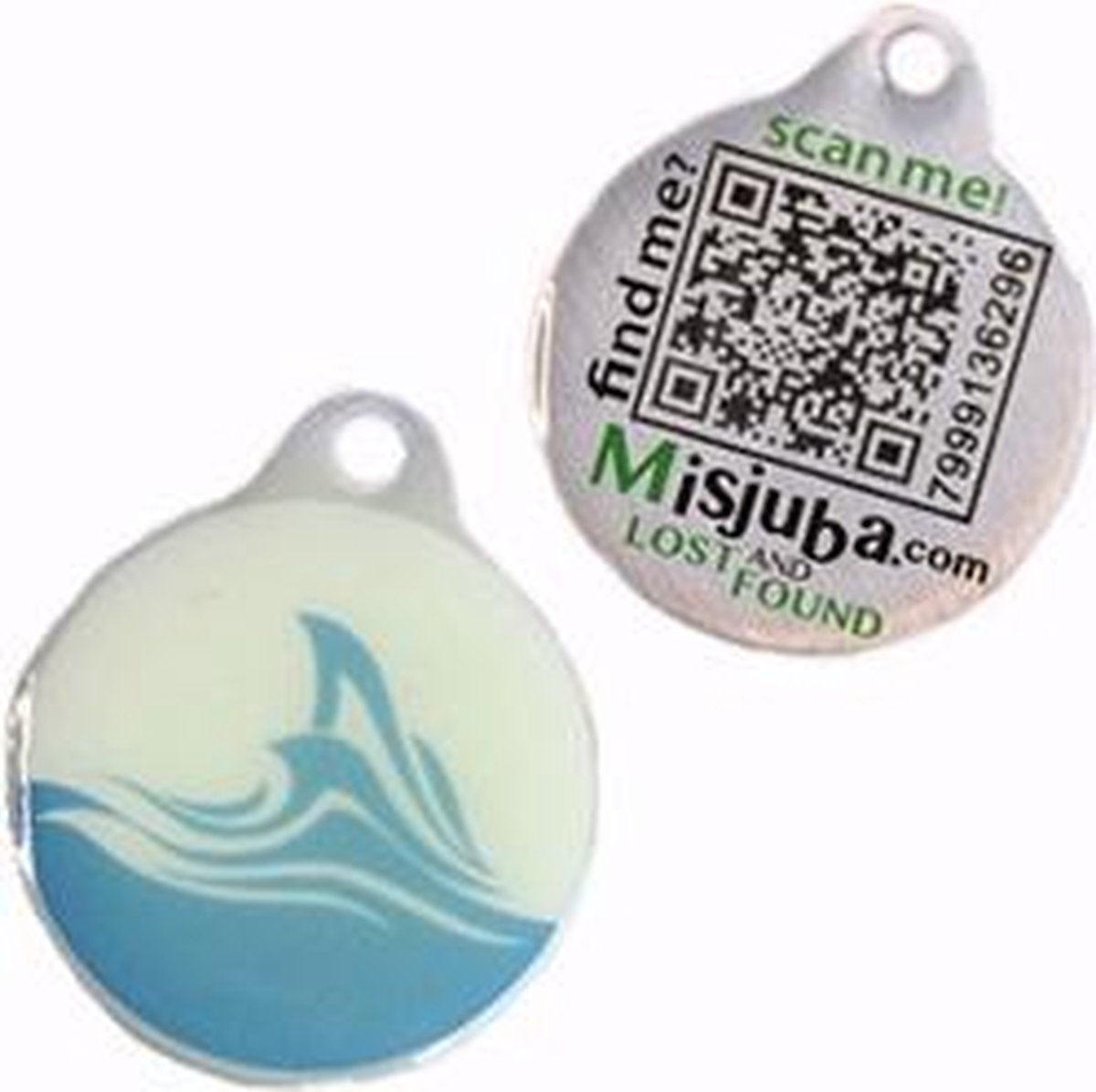 Penning WaterWave (fluoriserend) met QR-code