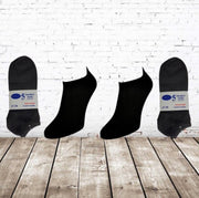 Naft sneaker sokken zwart 10-pak - 36/42