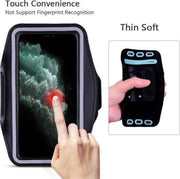 i Dance Hardloop Armband - telefoonhouder - Zwart - Universeel - Verstelbaar