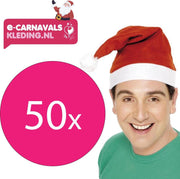 50 kerstmutsen | Pakket kerstmutsen | Mooie kerstmutsen voor de bedrijfsborrel
