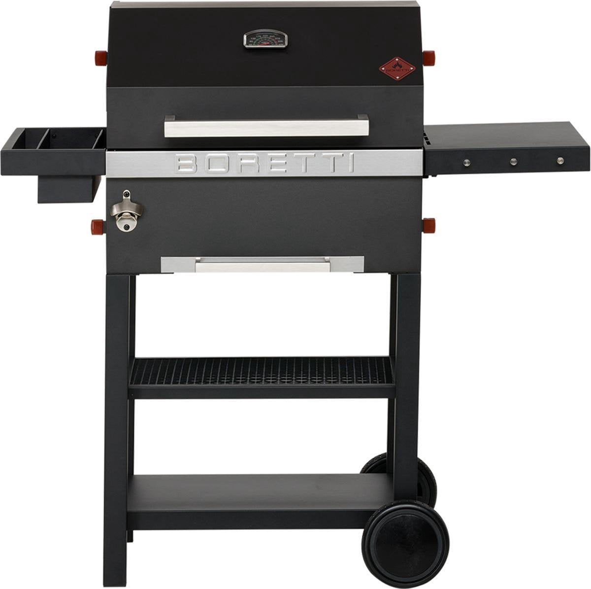 Boretti Vittoria Houtskoolbarbecue - Grilloppervlak 43 x 57 cm - Zwart