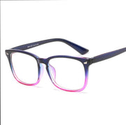 Computerbril- Blauw Licht Bril - Blue Light Glasses - Unisex - Zwart/Roze