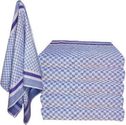 Grubentücher - Geschirrtücher Blokdoeken Theedoeken Blauw - 10 Stuks - 50x100cm