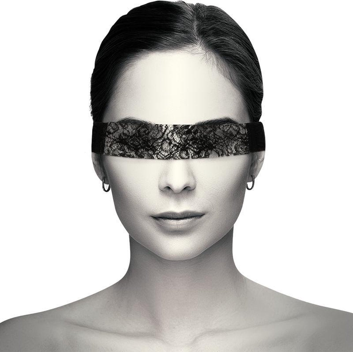Coquette Chic Desire Lace Mask Black | COQUETTE