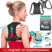 Sportstech RTX100 rugbrace voor houdingscorrectie - magneten - rugband