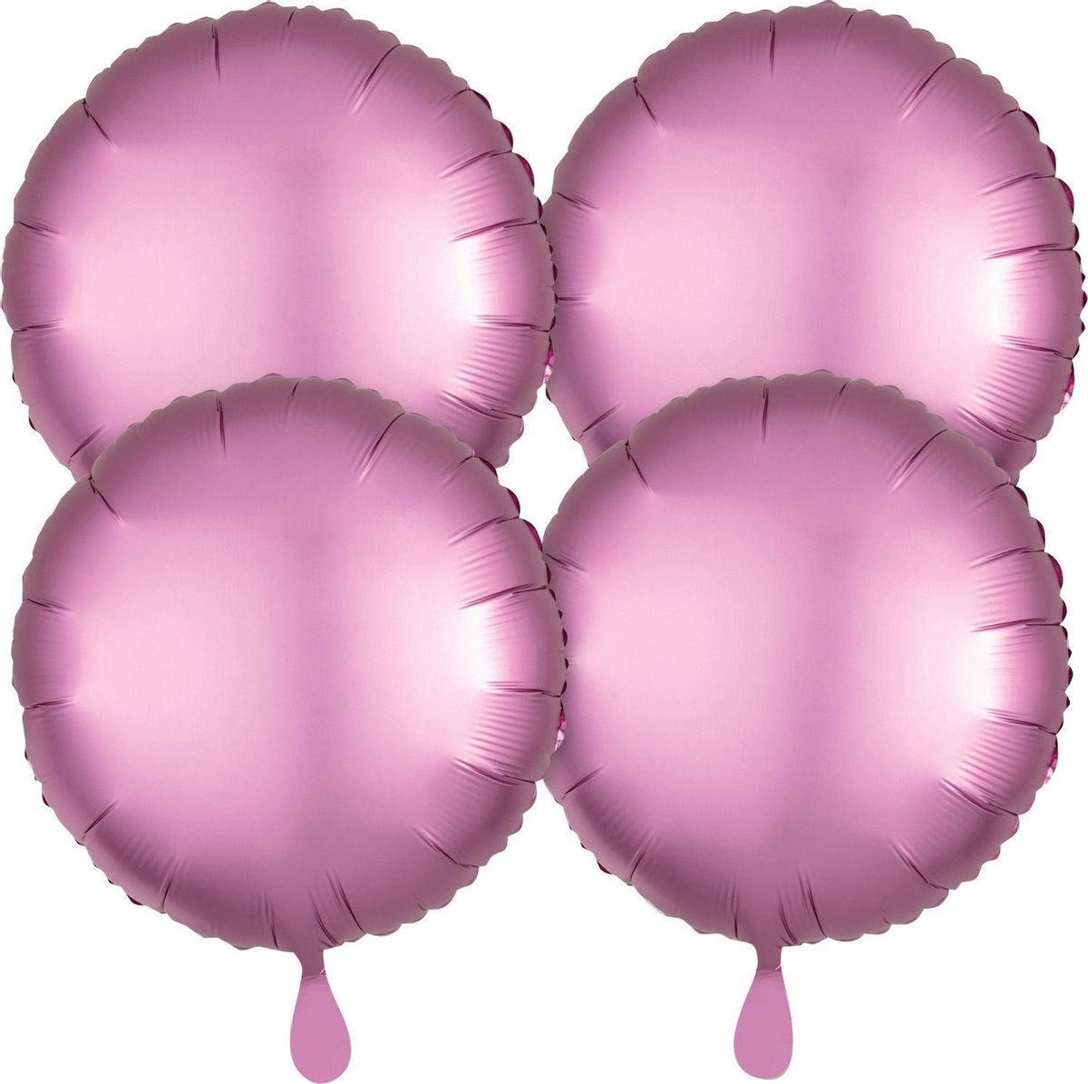 Anagram Folieballonnen 43 Cm Roze 4 Stuks