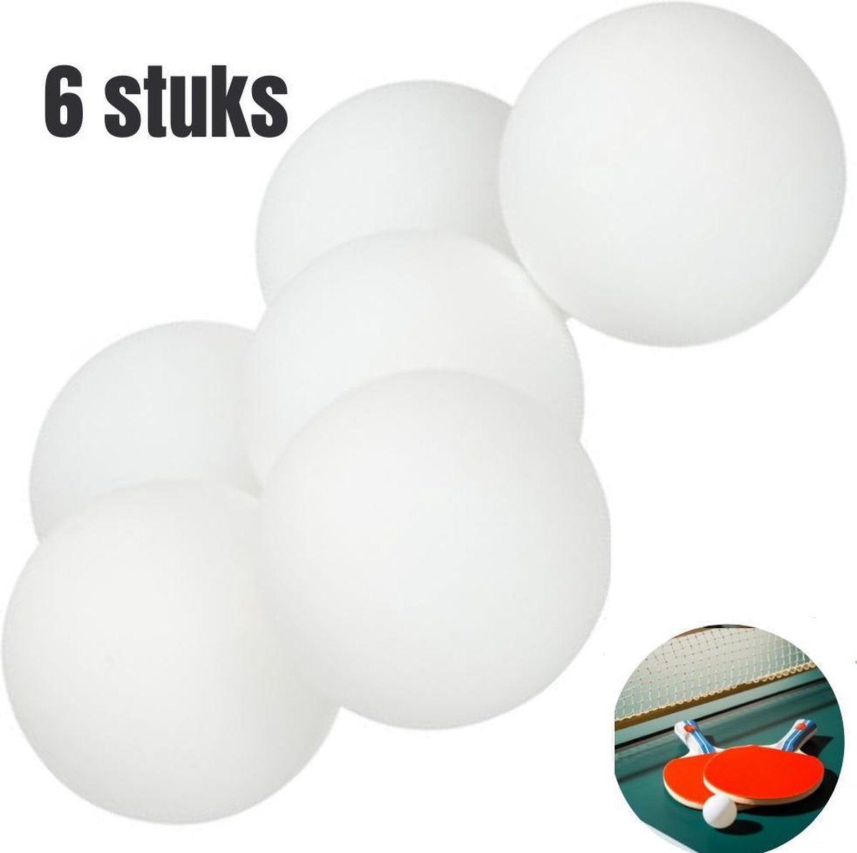 DirectSupply Pingpongballen - Tafeltennis ballen - Tafeltennisballen - Pingpong ballen
