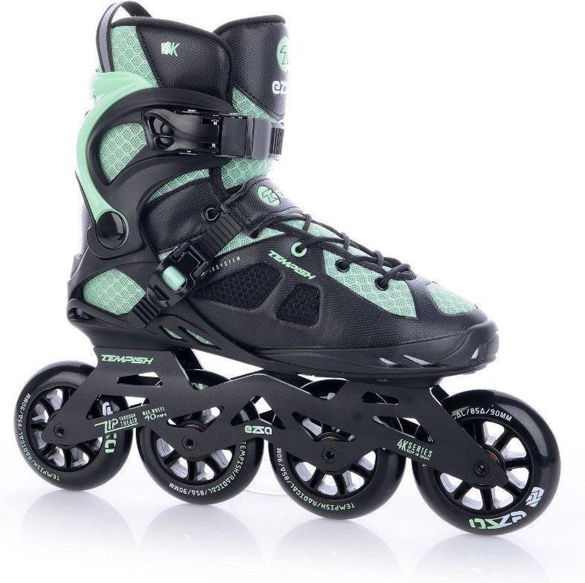 Tempish Inlineskates Dames EZZA 90 - Zwart/Groen 37