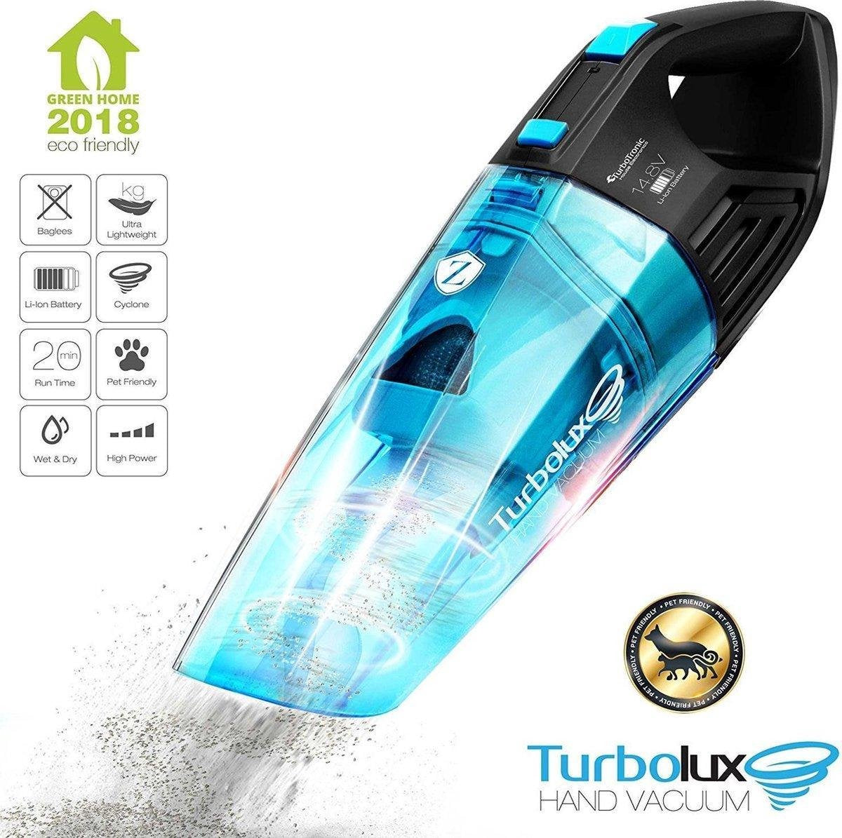 TurboTronic handstofzuiger / kruimeldief - type LUX400 - Zwart