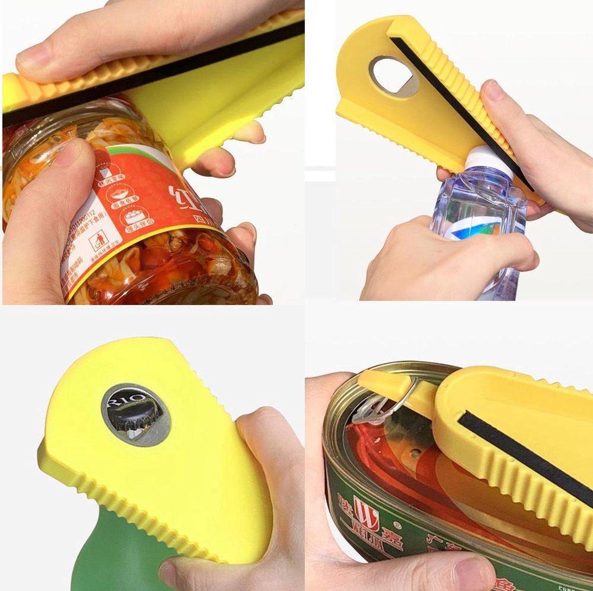BOTC flesopener - Multifunctionele Opener - Bier Opener - Dop Opener -  Keuken Hulp