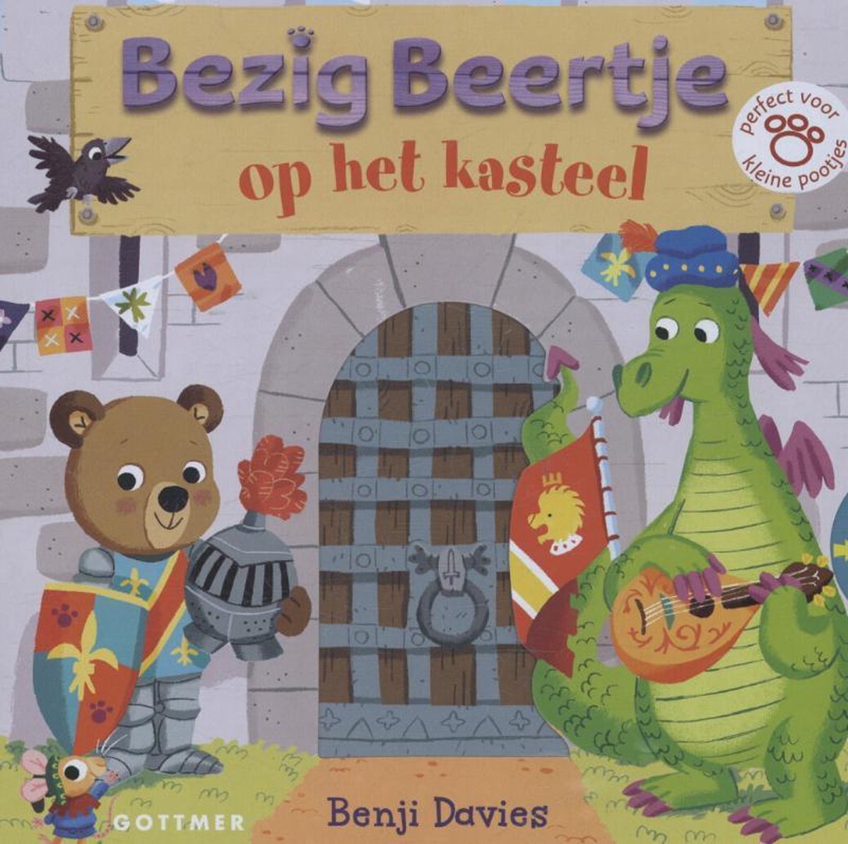 Gottmer Kinderboek Bezig Beertje op het kasteel 1+