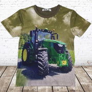 S&C Trekker t-shirt met John Deere h102 - 110/116