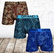 S&C Grand man boxershorts heren Grand man 5006 3-pak - M