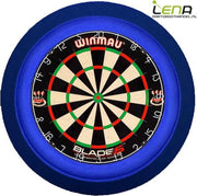 Lena Dartbord verlichting Blauw