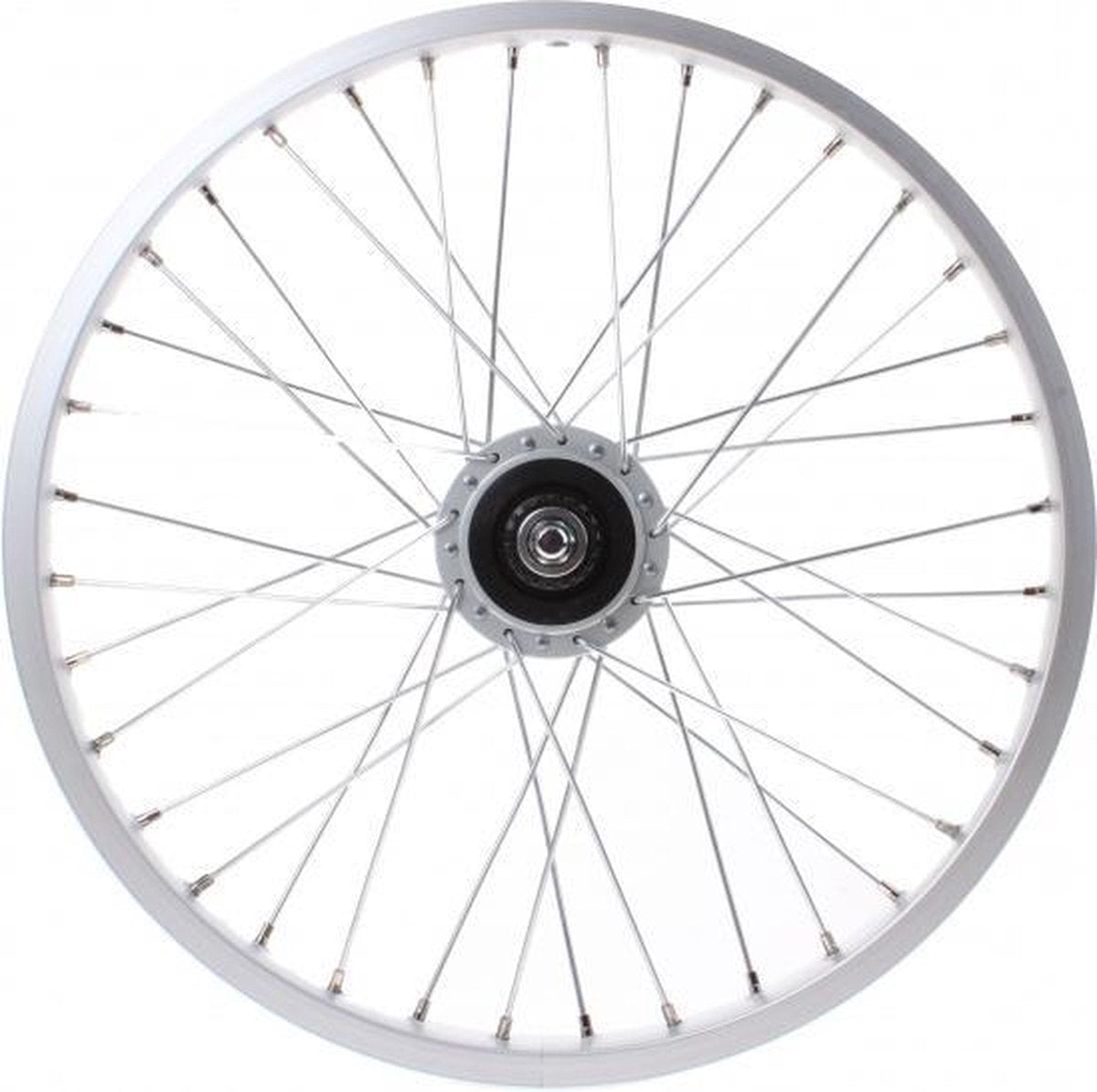 Vwp Voorwiel 20 Inch Rollerbrake 36g Alu Zilver