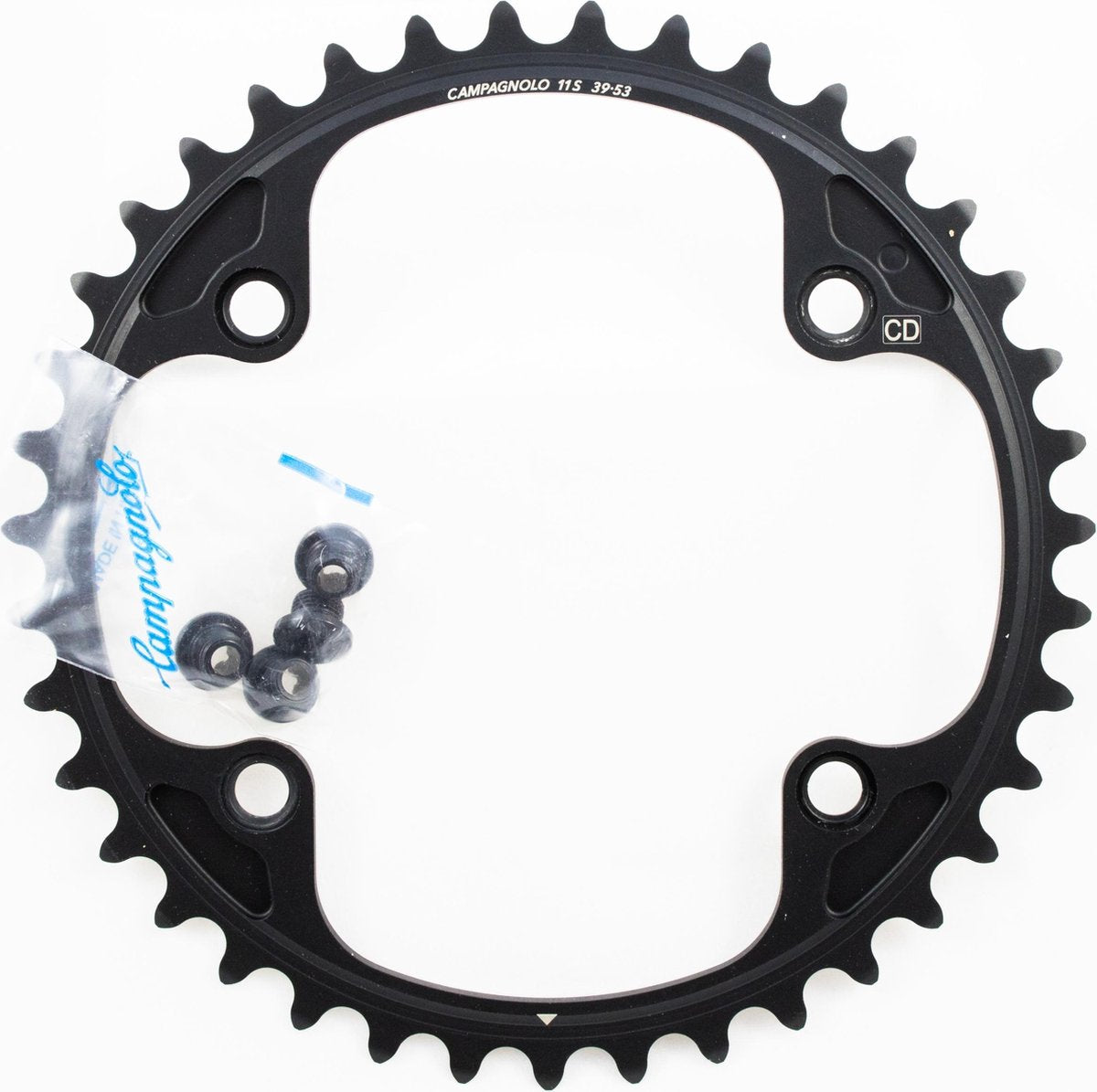 Campagnolo Kettingblad Potenza 39t Cd 11s 112 Mm Zwart