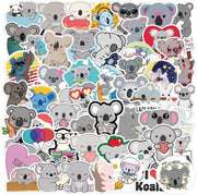 Winkrs | Koala Stickers - Schattige Stickers - Dieren Stickers - 50 stuks voor laptop