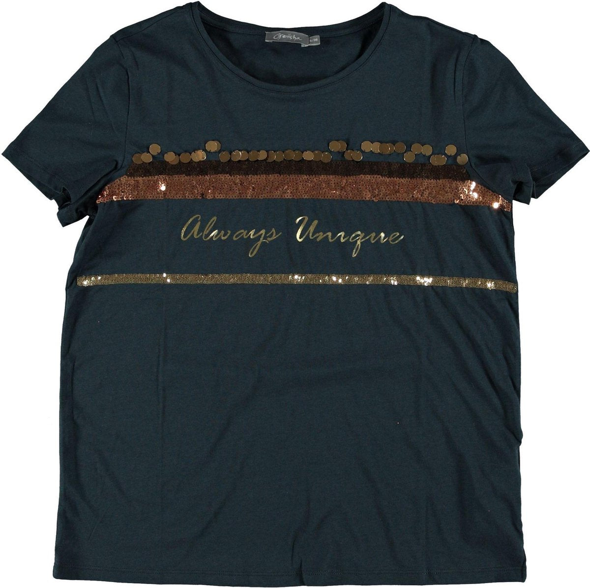 GEISHA - TSHIRT - 000675 - BLAUW