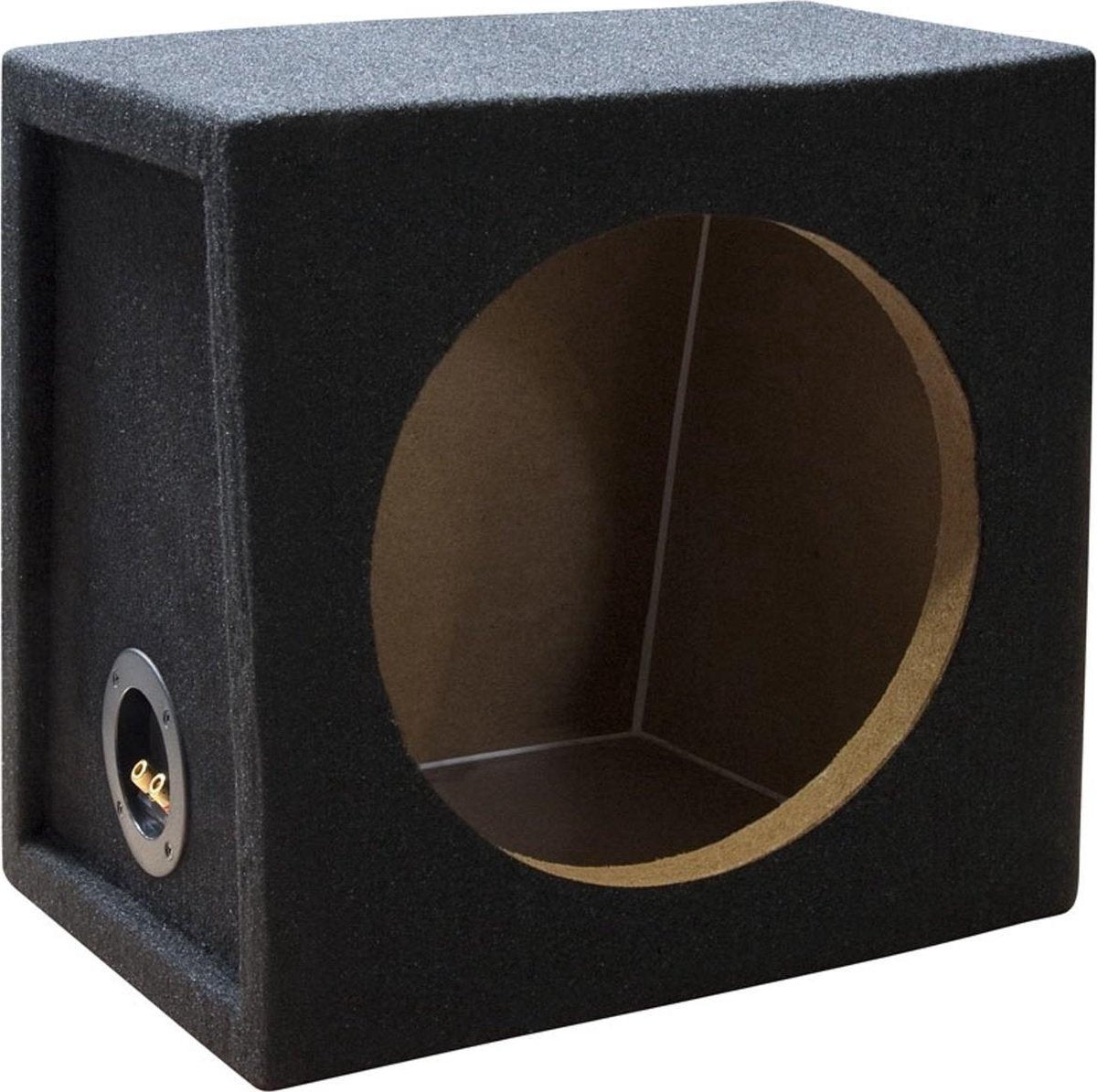 Necom Subwooferkist 12'' Met 1 Aansluiting 27 Liter Mdf Zwart