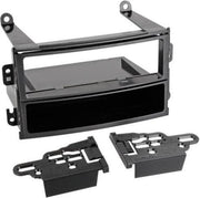 1-DIN Paneel met aflegbakje. Nissan 350Z 2002-2005 Kleur: Zwart