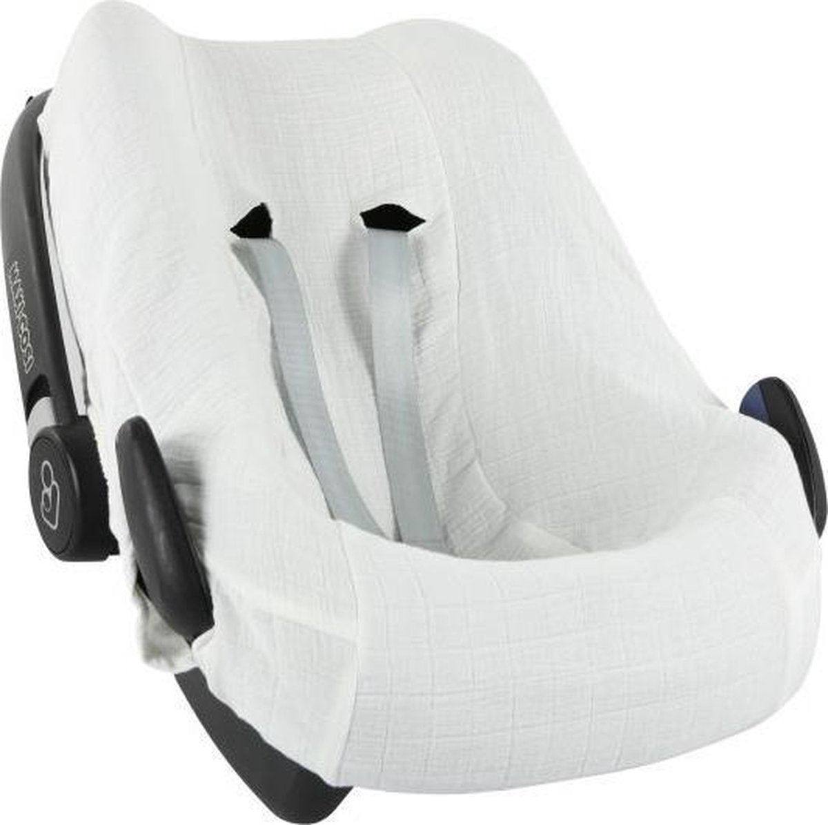 Trixie Autostoelhoes Pebble Bliss White Katoen Wit