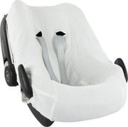 Trixie Autostoelhoes Pebble Bliss White Katoen Wit
