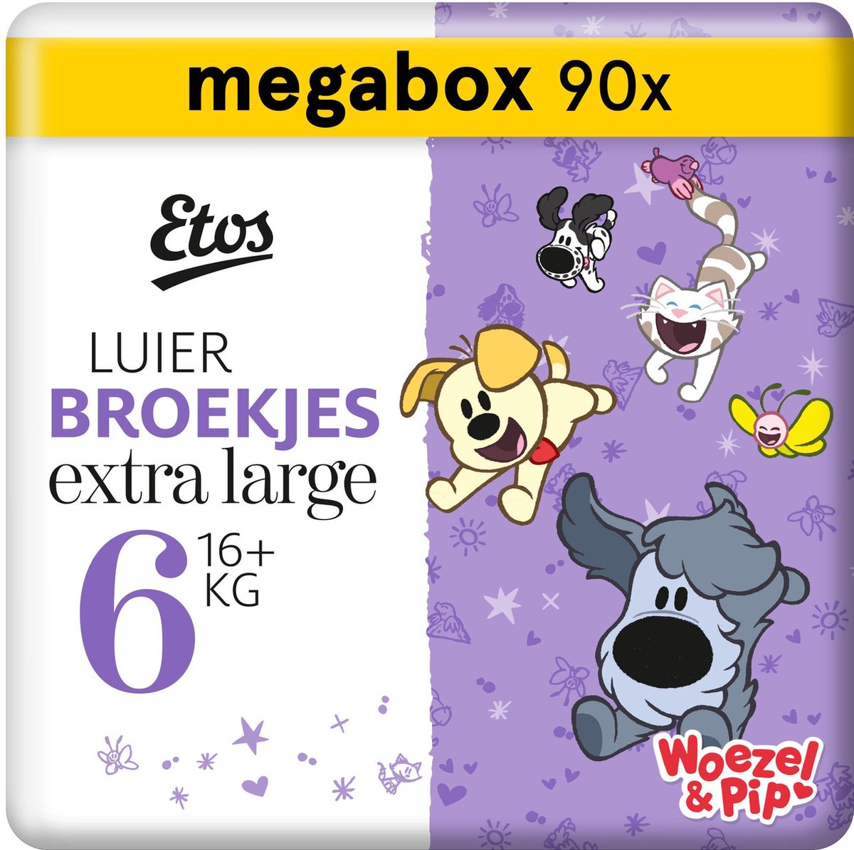 Etos luierbroekjes maat 6 - 90 stuks (3 x 30 stuks)