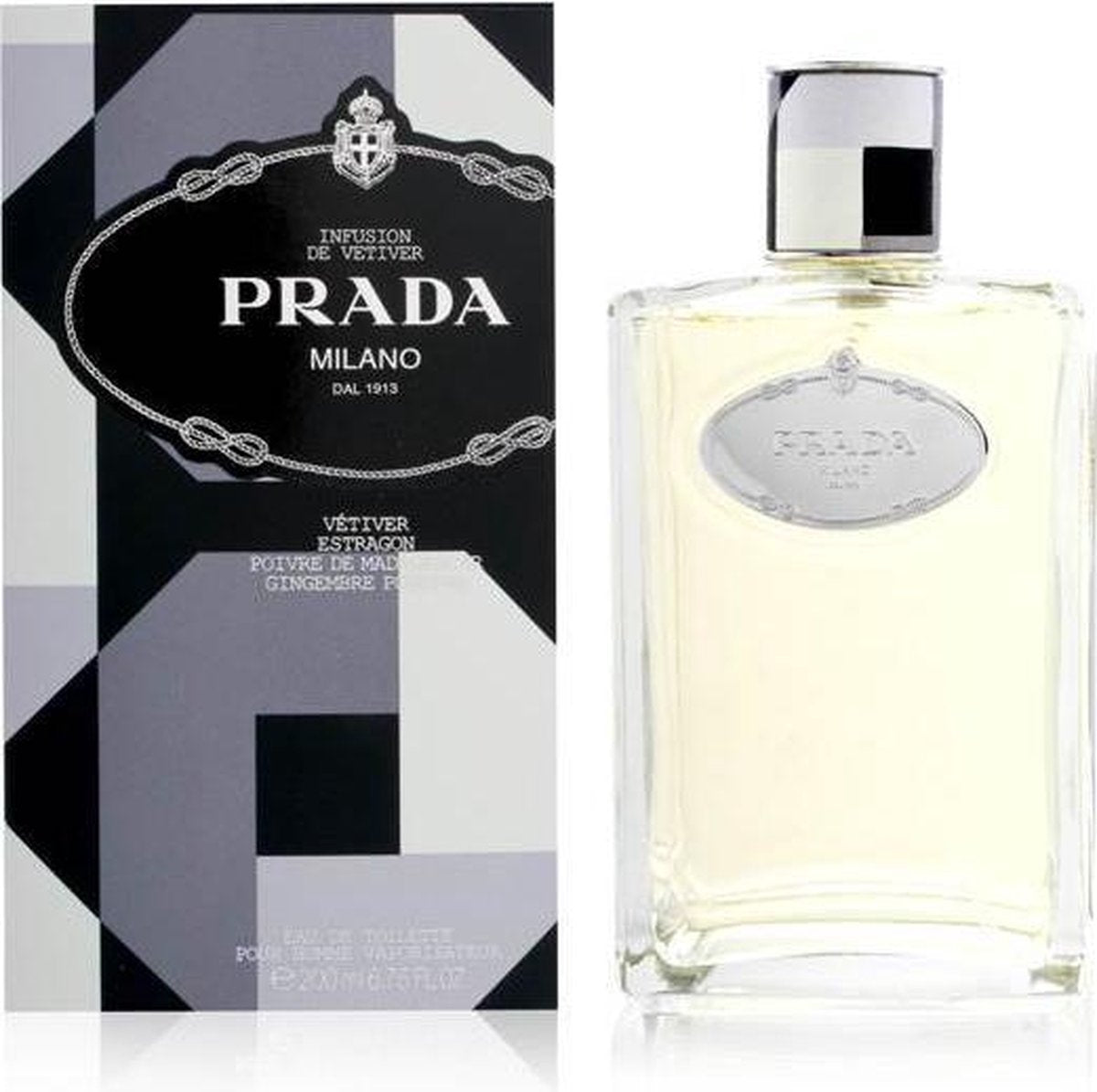 Prada - Infusion de Vetiver pour homme eau de toilette 200ml
