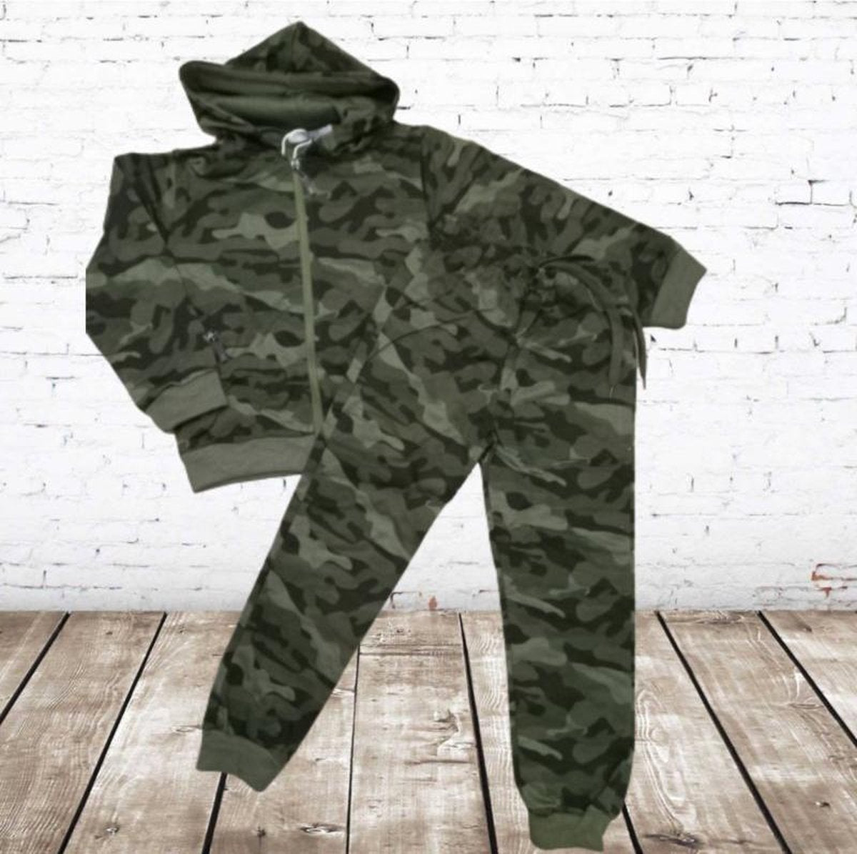 S&C Camouflage pak groen - 146/152