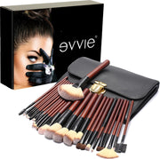 Evvie professionele 26-delige make-up kwasten set Deluxe