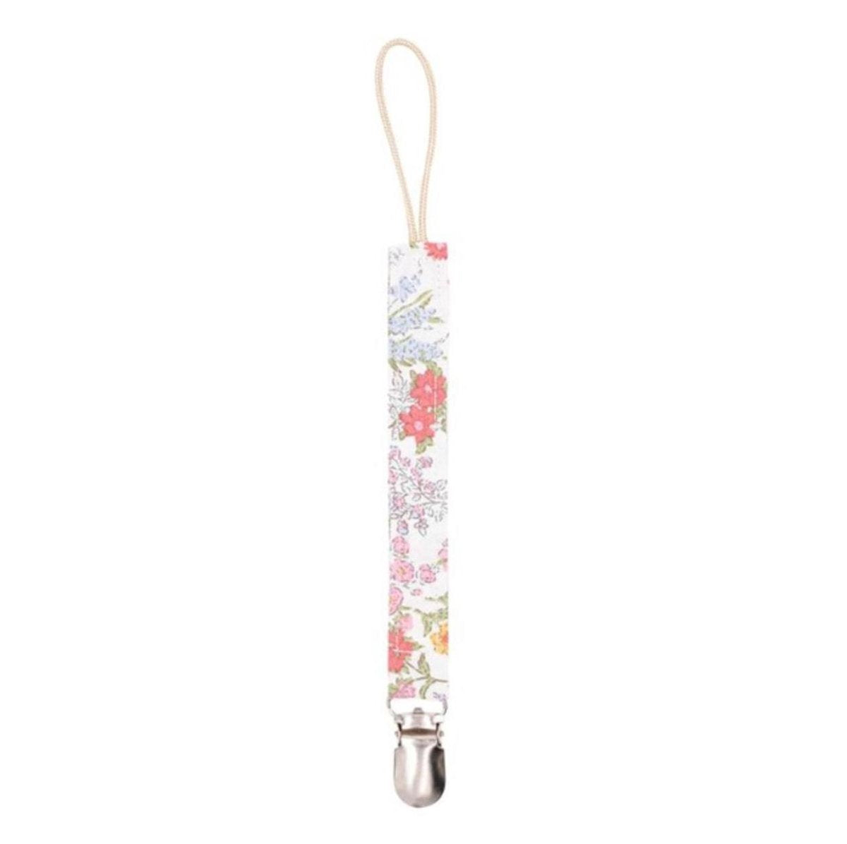 Baby Fopspeen riem - Fopspeen clip - Fopspeen koord - Fopspeenketting - Katoen - Baby & Kind | Bloemen
