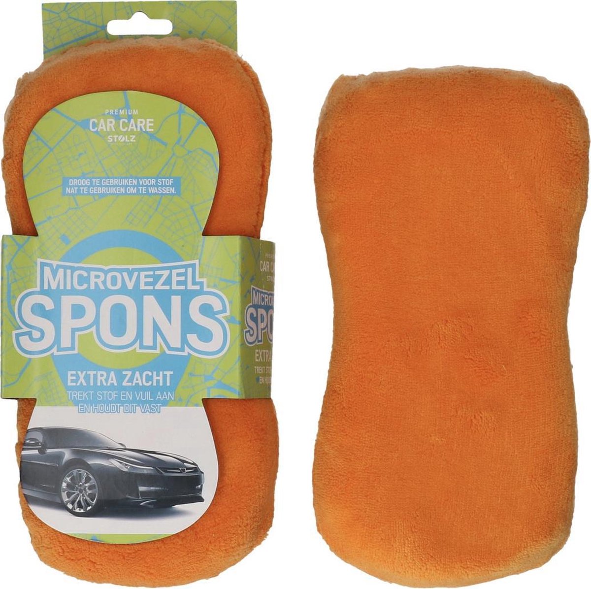 Microvezel spons