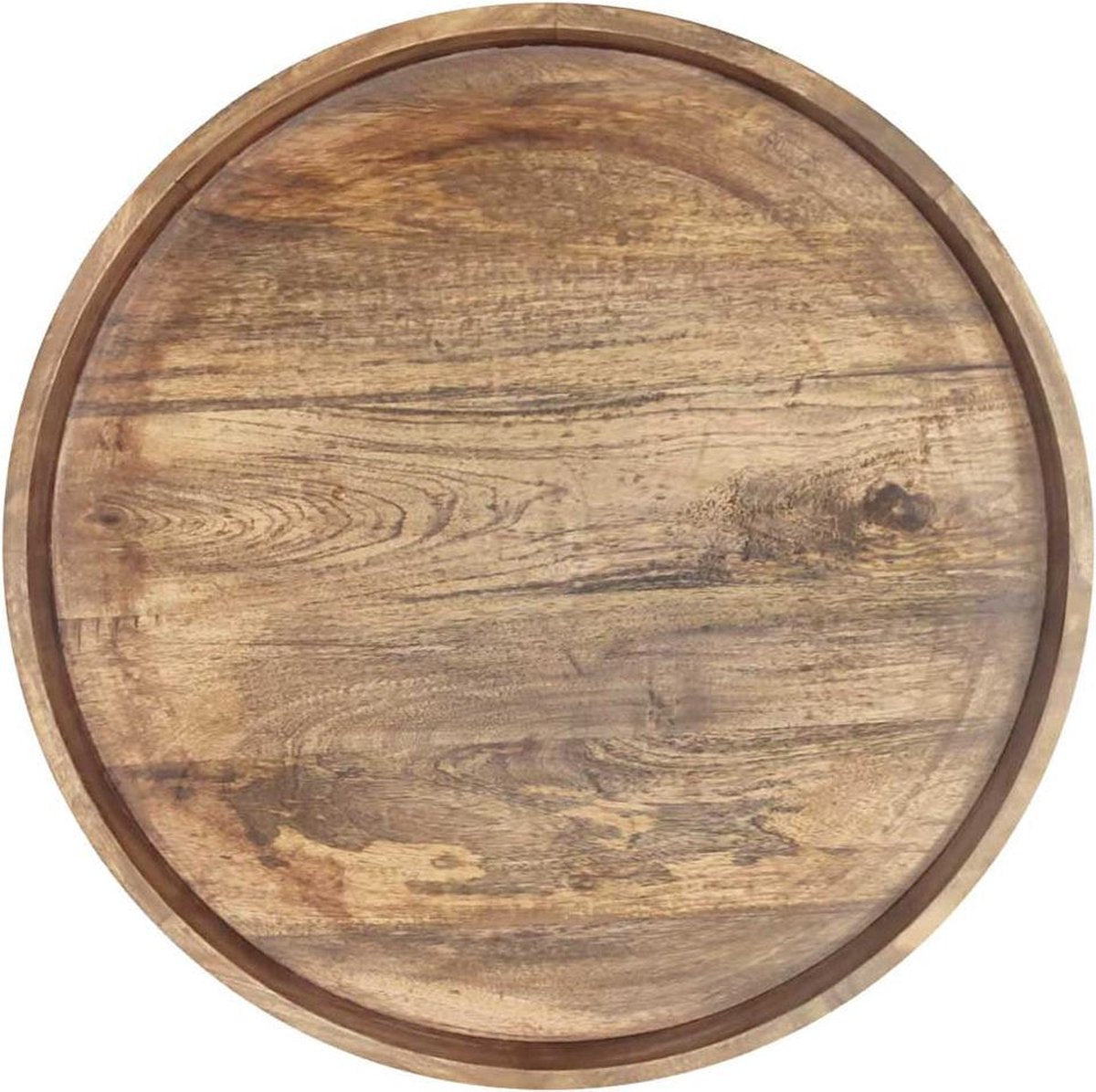 Riverdale - Plateau Sam rond naturel 60cm - Bruin