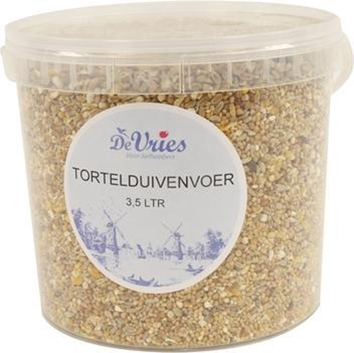De vries tortelduivenvoer - 3 ltr 2630 gr - 1 stuks