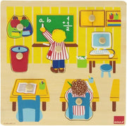 Houten Puzzel School