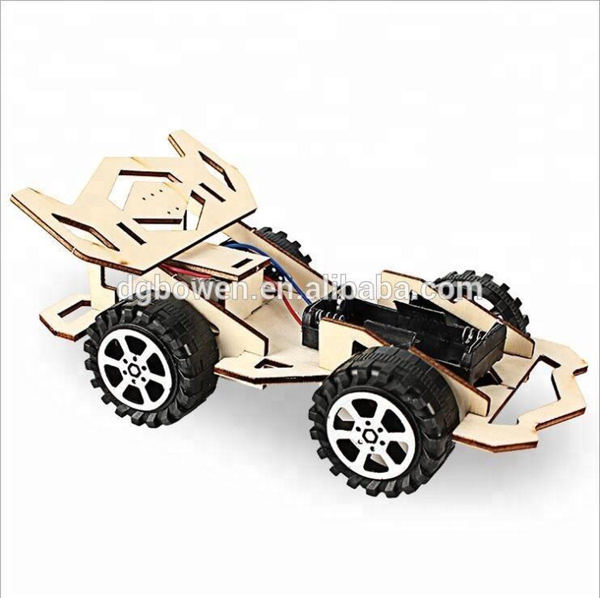 DIY Electric Wood Race Car toy  LEGO TECHNIC STYLE / DIY elektrisch houten raceauto speelgoed / Jouet de voiture de course en bois électrique bricolage