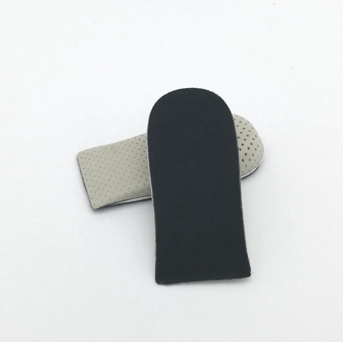 WiseGoods - Inlegzolen Heren en Dames - Hielspoor Zooltjes met Hakverhoging - Hielverhoger Achillespees - Heellift - 4cm - Zwart