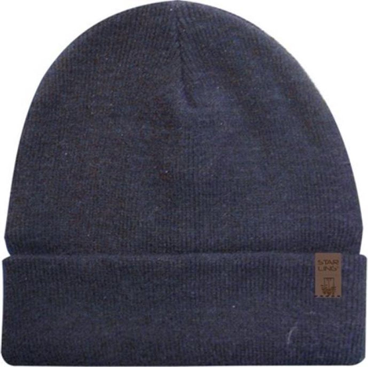 Wintermuts - Muts - Volwassenen - One Size - Blauw - Gevoerd - Thinsulate