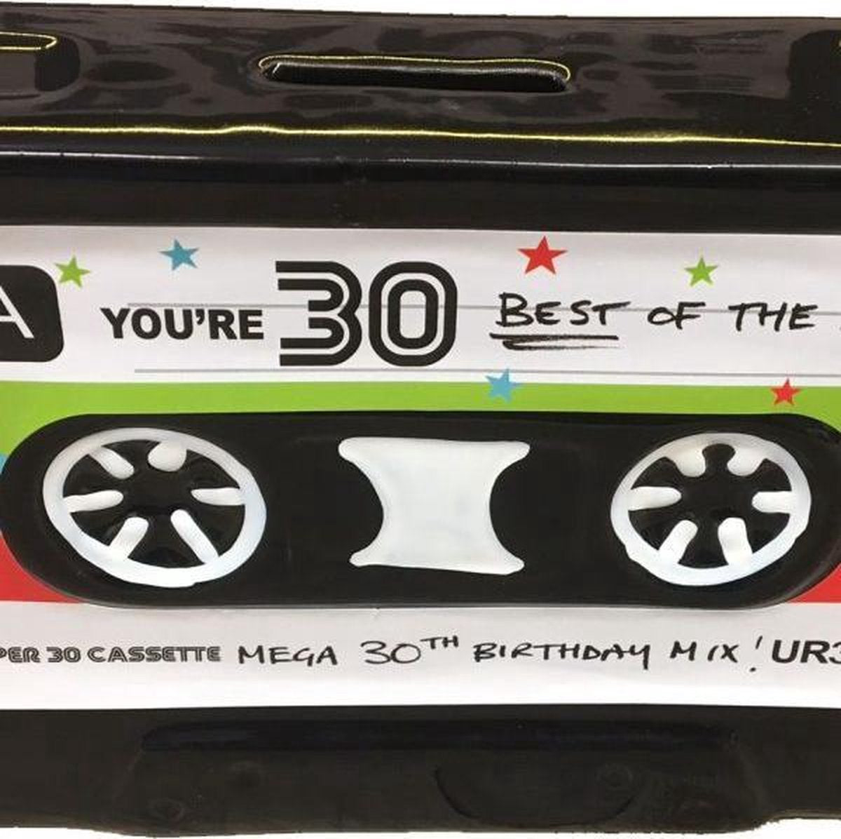 spaarpot retro cassettebandje 80's