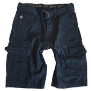 Pme legend blauw canvas short met riem Maat - W28