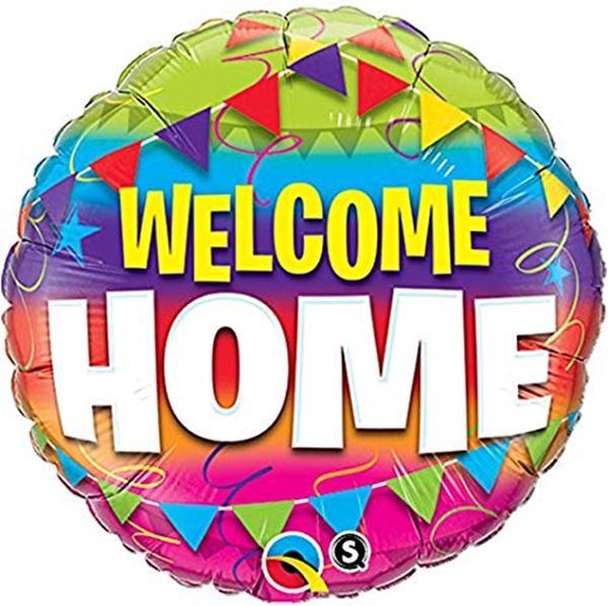 Folieballon Welcome Home