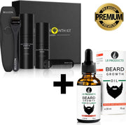 LB Products Baardgroei kit + Baardolie 2.0 Producten - Baardolie Middel - Groei Set - Baardhaar - Baardgroei Rituals - Stimuleren - Serum - Spray - Versnellen - 4 delig cadeau set voor mannen