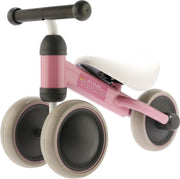 pexkids kinder loopfiets / scooter tribike 6 staal roze