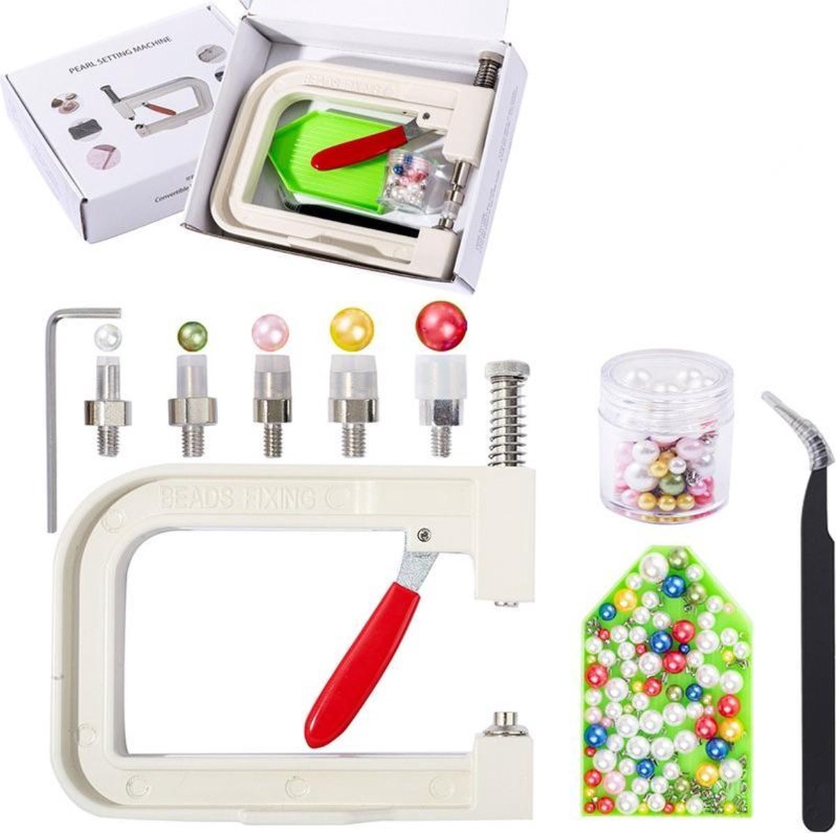 Lukana® Parel Machine - Kralen Machine - Kleding - Ontwerp je eigen kleding - Starterspakket - DIY