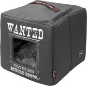 HOME COLLECTION WANTED PETCUBE 40x40x40CM grijs