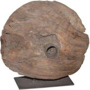Houten Wiel op Standaard