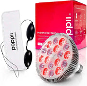 POPPI Infrarood lamp IR237 54W - Rood & infrarood lichttherapie lamp met 18 LED's -  660nm/850nm- Draagbare Reislamp - Hoge stralingssterkte - Lichttherapie apparaat voor depressie