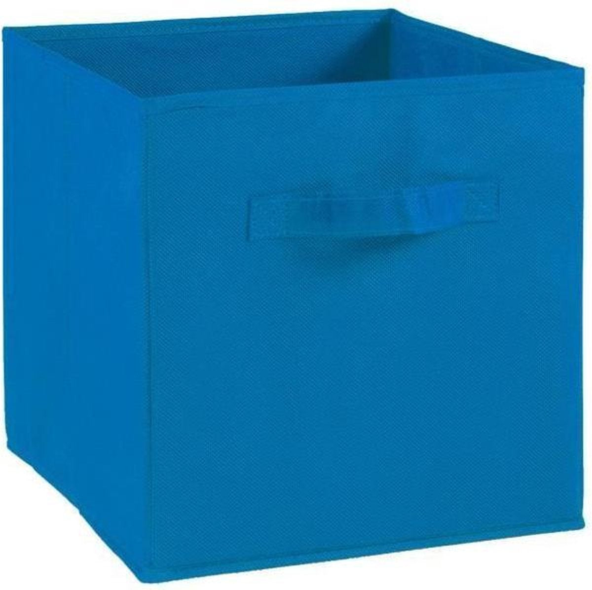 COMPO Opberglade - Stof - 27 x 27 x 28 cm - Elektrisch blauw