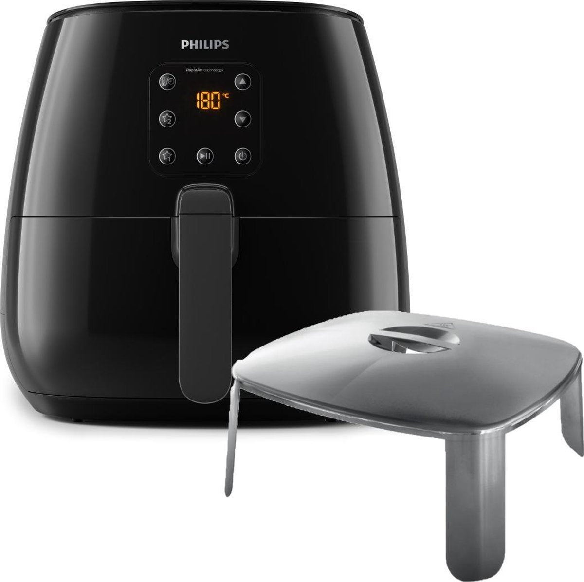 Philips Airfryer XL Essential HD9262/90 – Hetelucht friteuse incl. snackdeksel