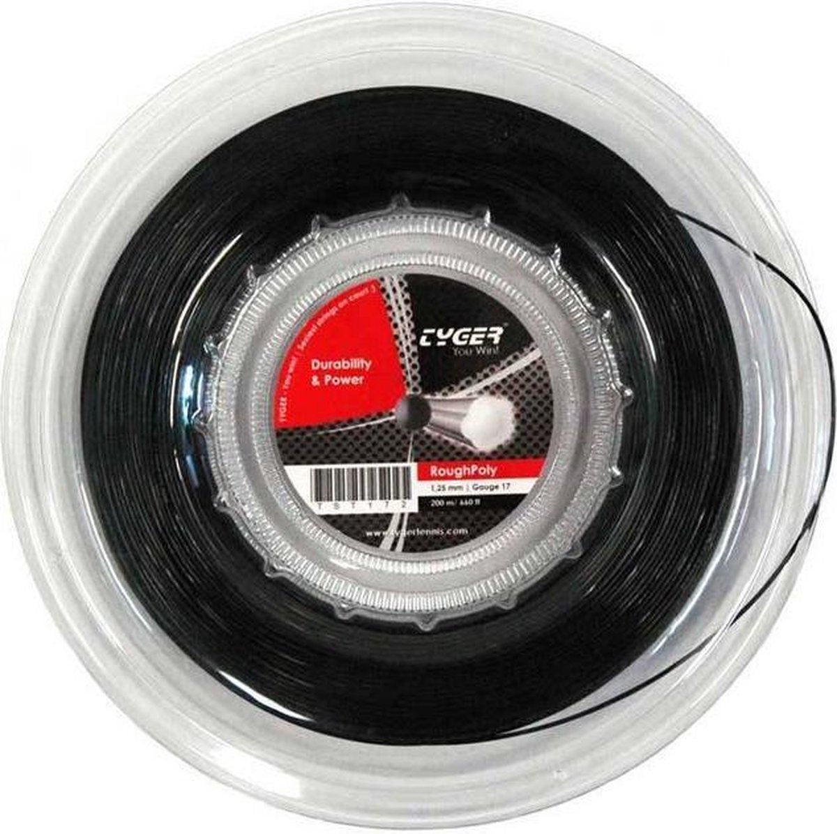 Tennissnaar Tyger RoughPoly 1.25mm/200m